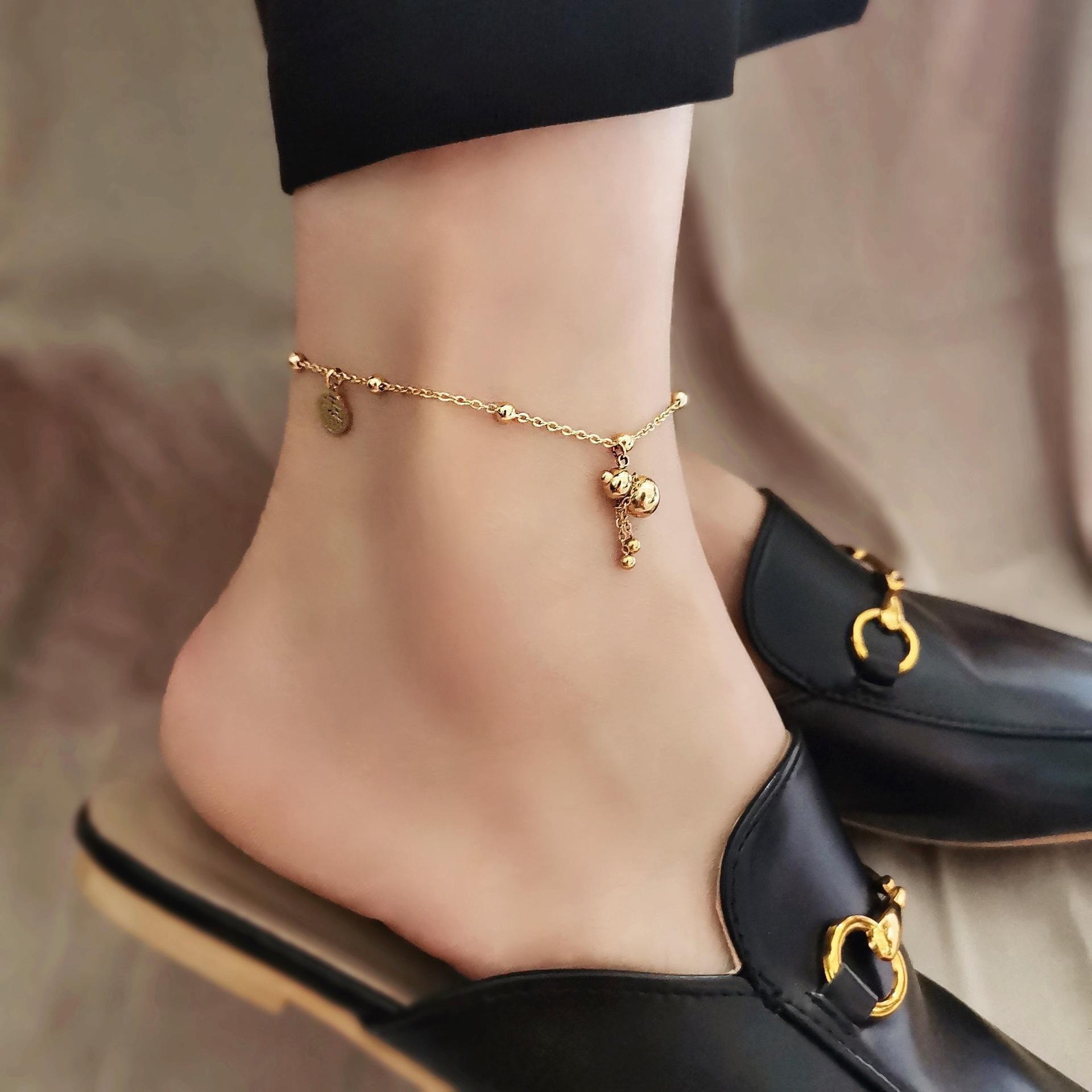 6620 Gourd-shaped fu Character Anklet