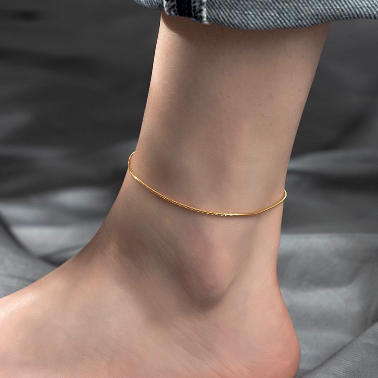 6630 Snake Bone Anklet